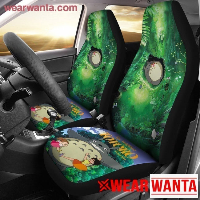 My Neighbor Totoro Green Car Seat Covers-Gear Wanta