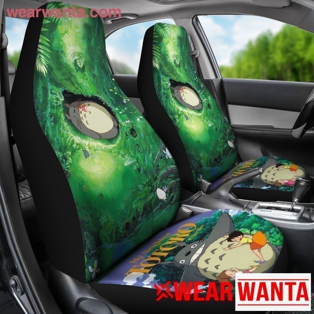 My Neighbor Totoro Green Car Seat Covers-Gear Wanta