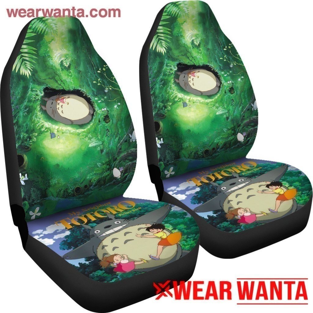 My Neighbor Totoro Green Car Seat Covers-Gear Wanta