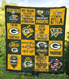 My Team Green Bay Packers Quilt Blanket For Custom Idea-Gear Wanta