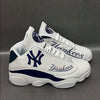 NY Yankees Shoes AJ13 Custom Sneakers For Fans W13082-Gear Wanta