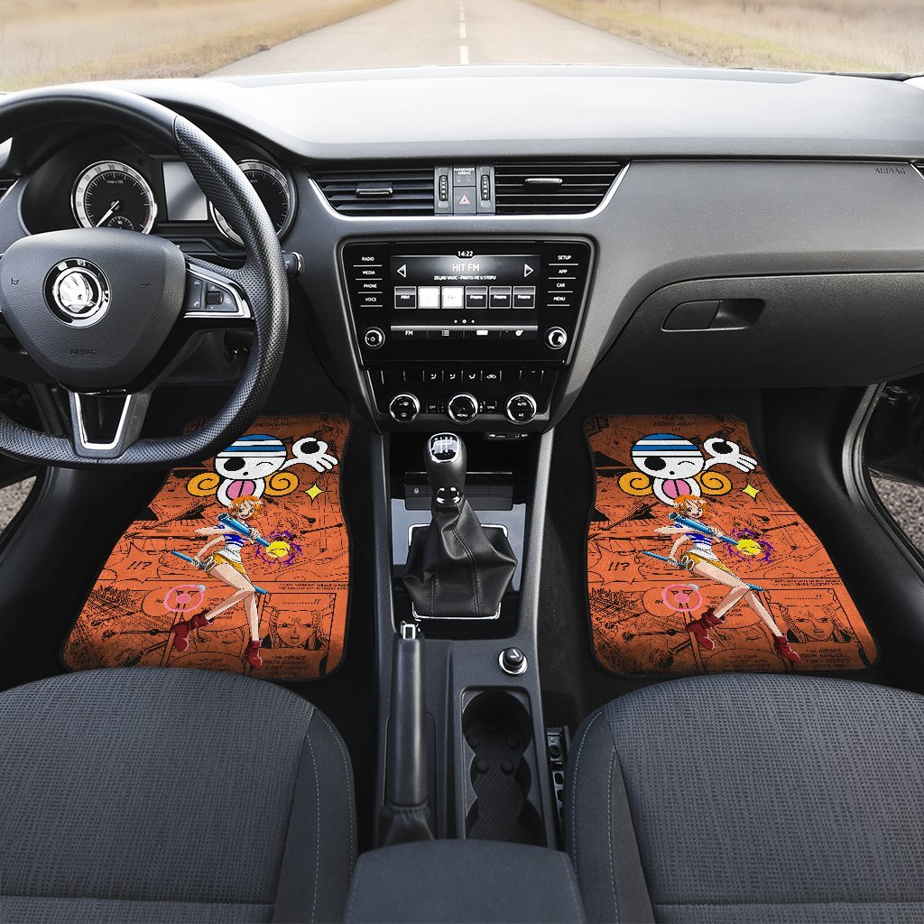 Nami One Piece One Piece Car Floor Mats Manga Mixed Anime Cute-Gear Wanta