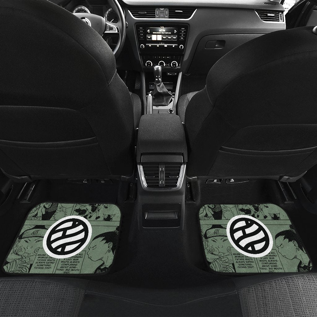 Nara Shikamaru Car Floor Mats NRT Anime Car Accessories Idea-Gear Wanta