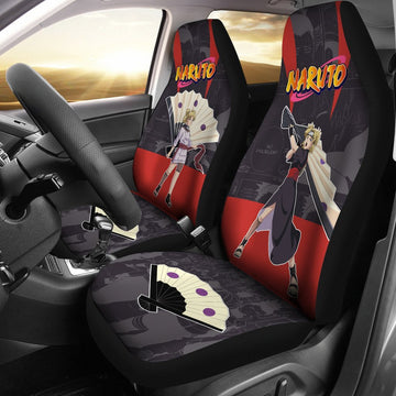 Nara Temari Car Seat Covers NRT Anime Car Accessories-Gear Wanta