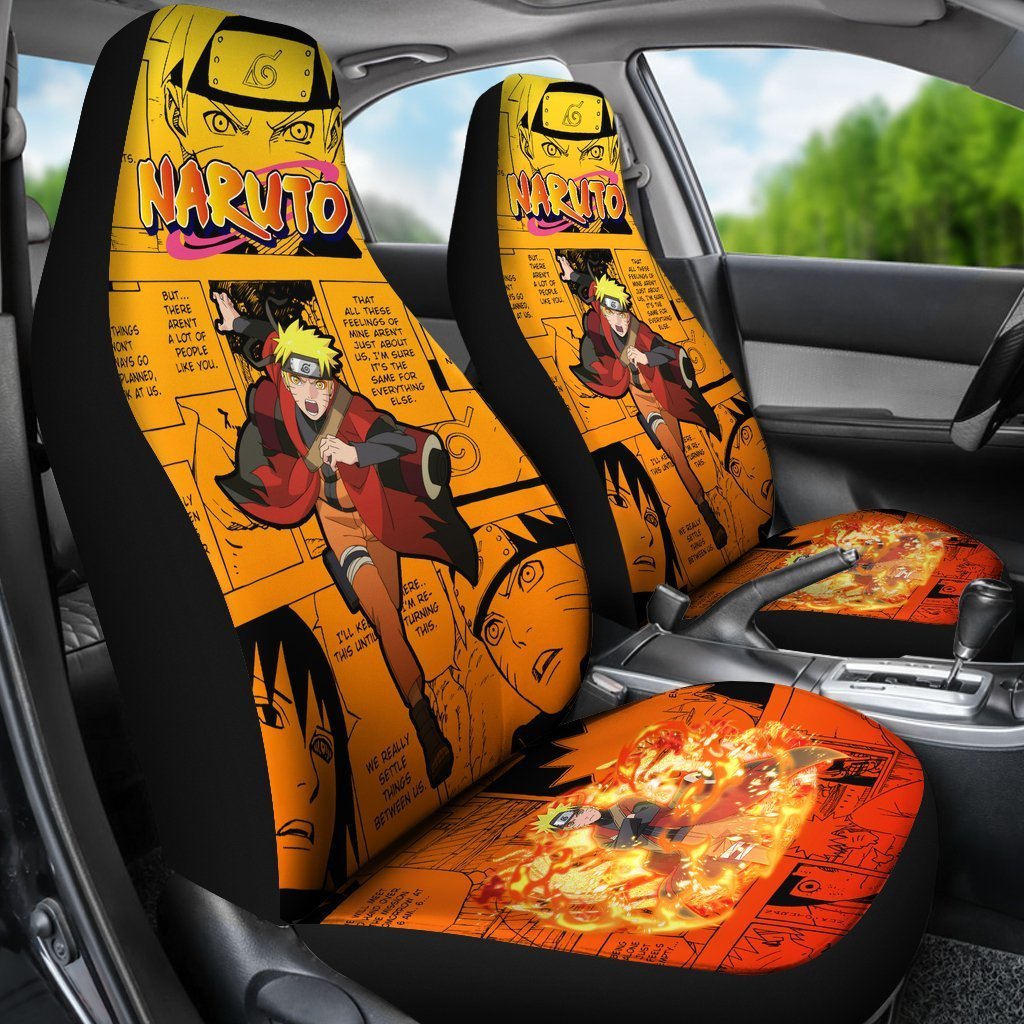 NRT Akatsuki Car Seat Covers Custom Anime Car Accessories-Gear Wanta