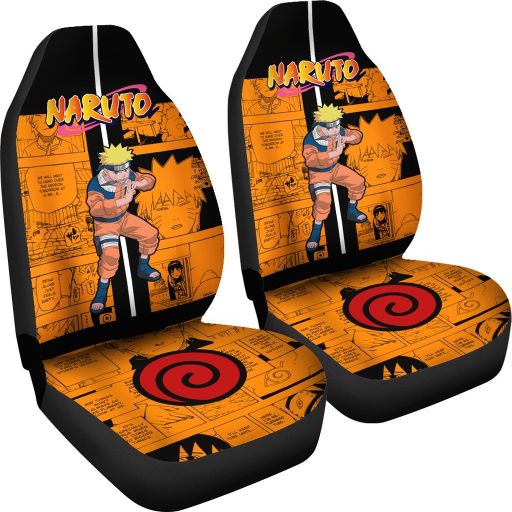 NRT Jutsu Car Seat Covers Anime Fan-Gear Wanta