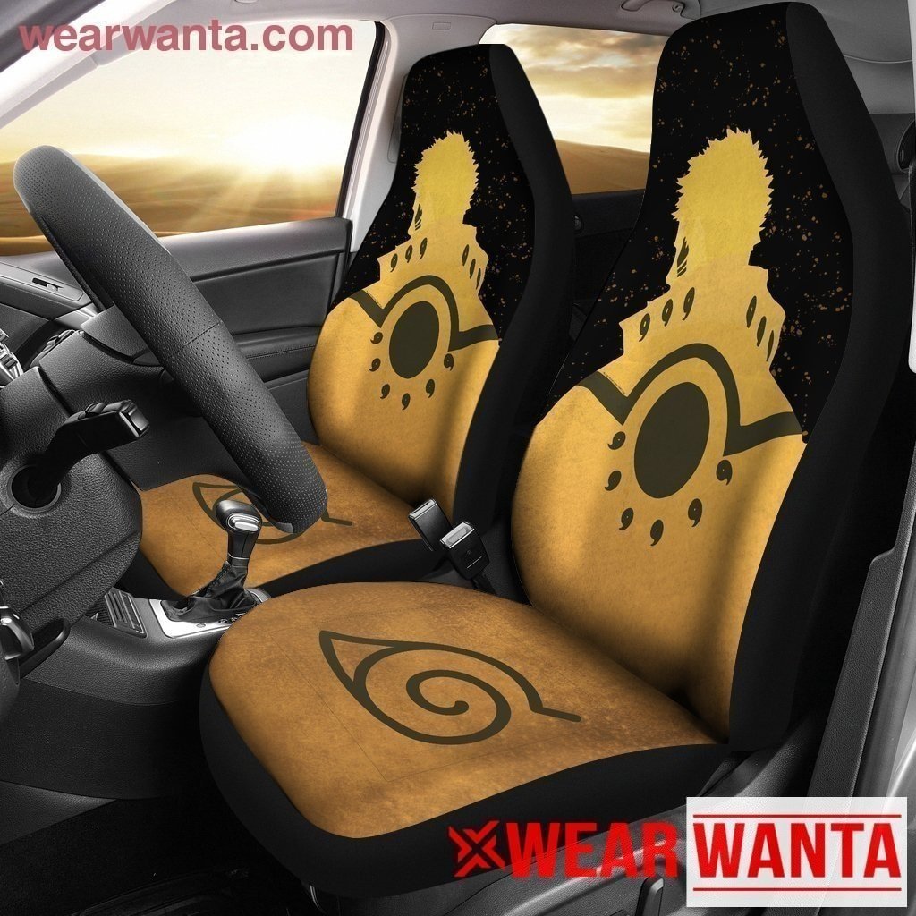 NRT Konoha Leaf Emblem Logo Car Seat Covers LT03-Gear Wanta