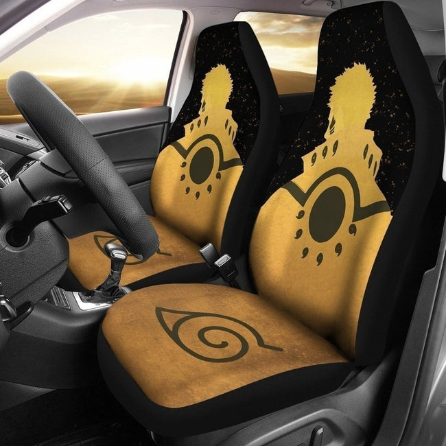 NRT Konoha Leaf Emblem Logo Car Seat Covers LT03-Gear Wanta