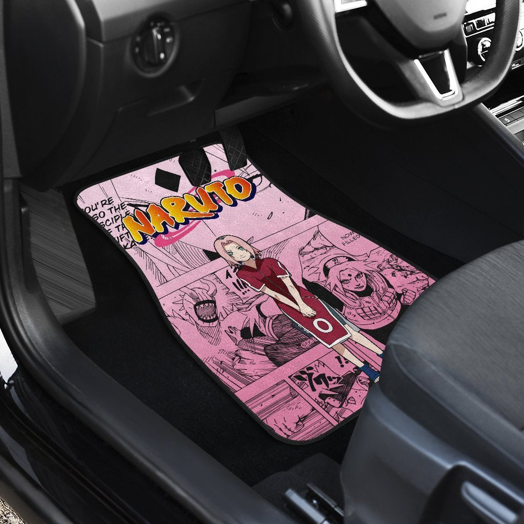 NRT Sakura Car Floor Mats Custom Manga Mix Anime-Gear Wanta