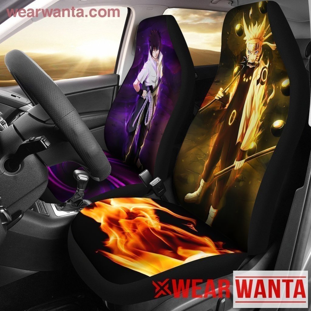 NRT & Sasuke Anime Car Seat Covers NH06-Gear Wanta