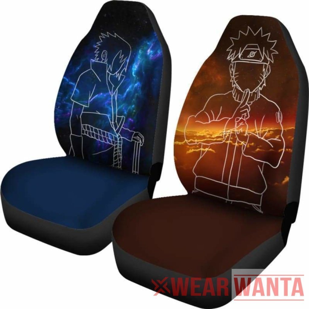 NRT Sasuke Car Seat Covers Custom Anime Car Accessories NH1911-Gear Wanta