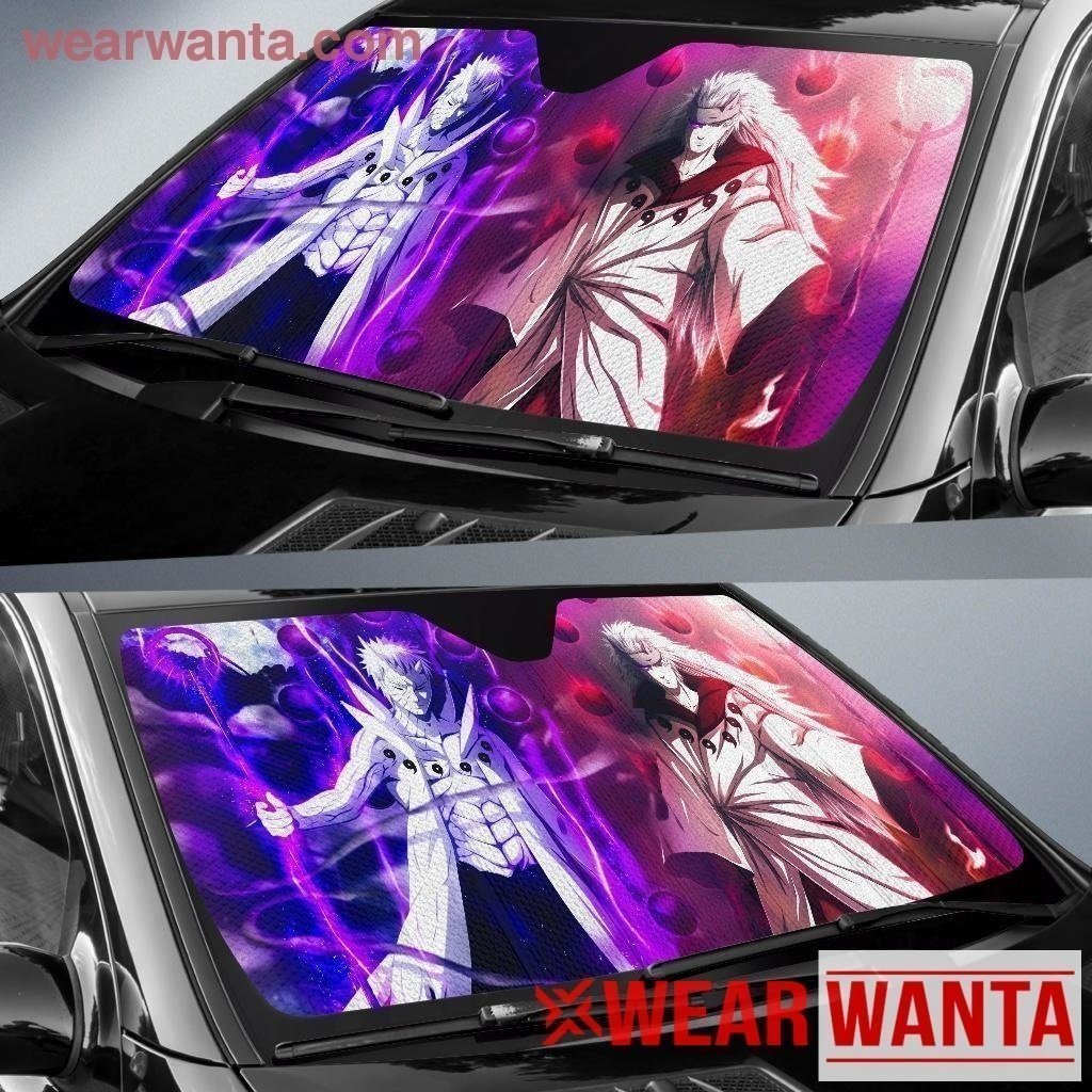 NRT & Sasuke Hokage Anime Car Sun Shade NH06-Gear Wanta