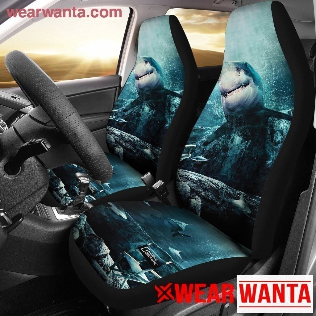 National Geographic Shark Car Seat Covers-Gear Wanta