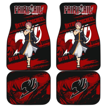 Natsu Dragneel Fairy Tail Car Floor Mats Anime Gift-Gear Wanta