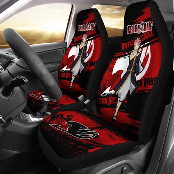 Natsu Dragneel Fairy Tail Car Seat Covers Custom Anime Car Accessories-Gear Wanta