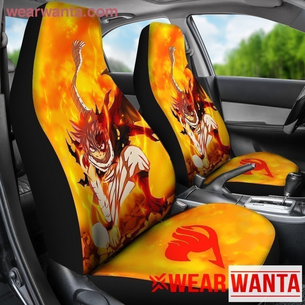 Natsu Dragneel Fairy Tail Car Seat Covers LT04-Gear Wanta