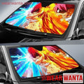 Natsu Erza Gray Fight Fairy Tail Anime Car Sun Shade NH06-Gear Wanta