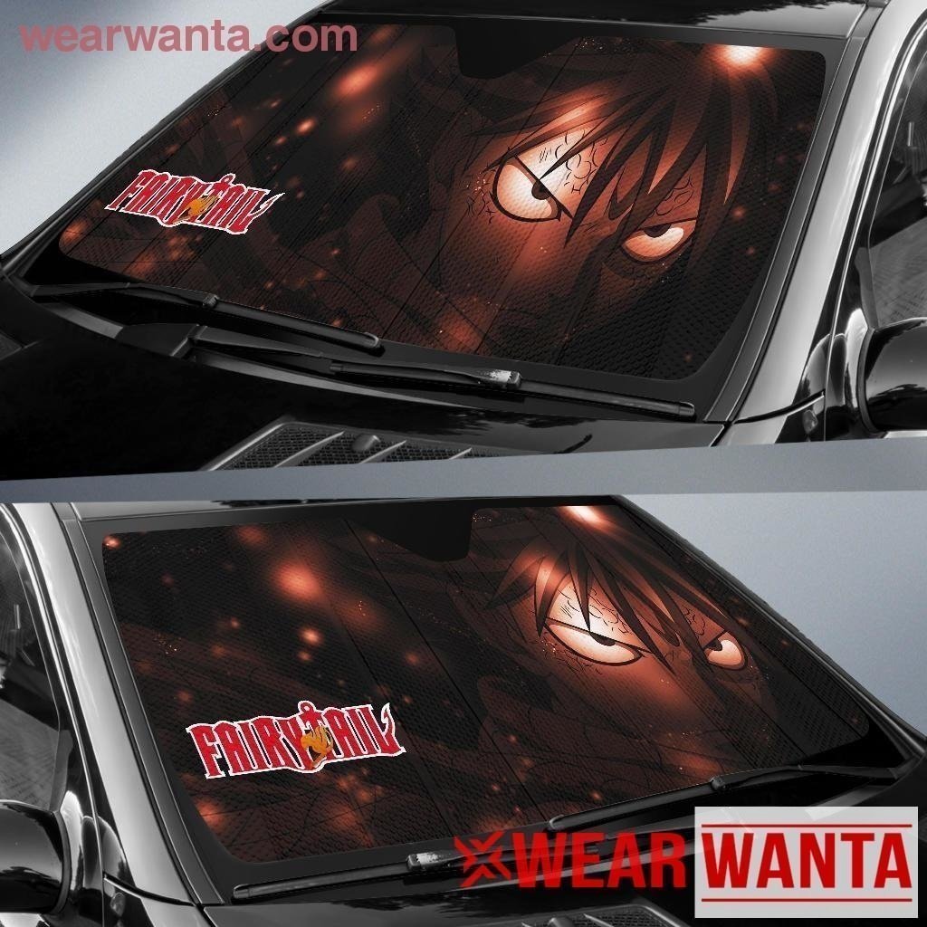 Natsu Fairy Tail Car Sun Shade NH06-Gear Wanta