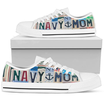 Navy Mom Women's Sneakers Style Gift For Mom NH08-Gear Wanta