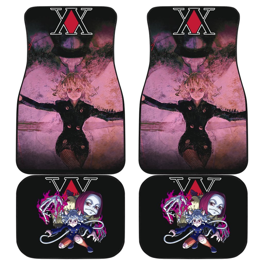 Neferpitou Car Floor Mats Custom Anime Hunter X Hunter Car Accessories-Gear Wanta