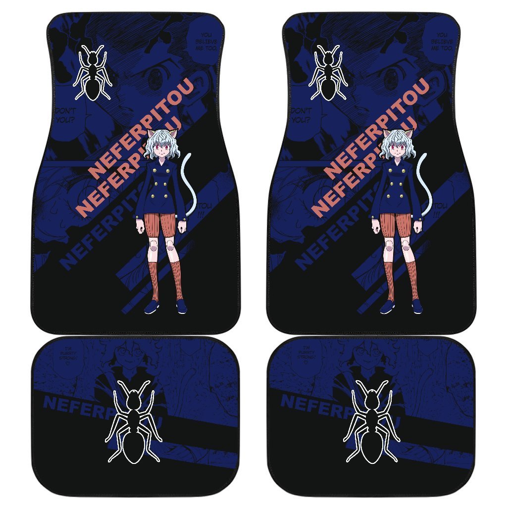 Neferpitou Characters Hunter X Hunter Car Floor Mats Anime Gift-Gear Wanta