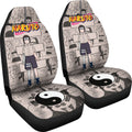 Neji Hyuga Car Seat Covers NRT Anime Fan-Gear Wanta