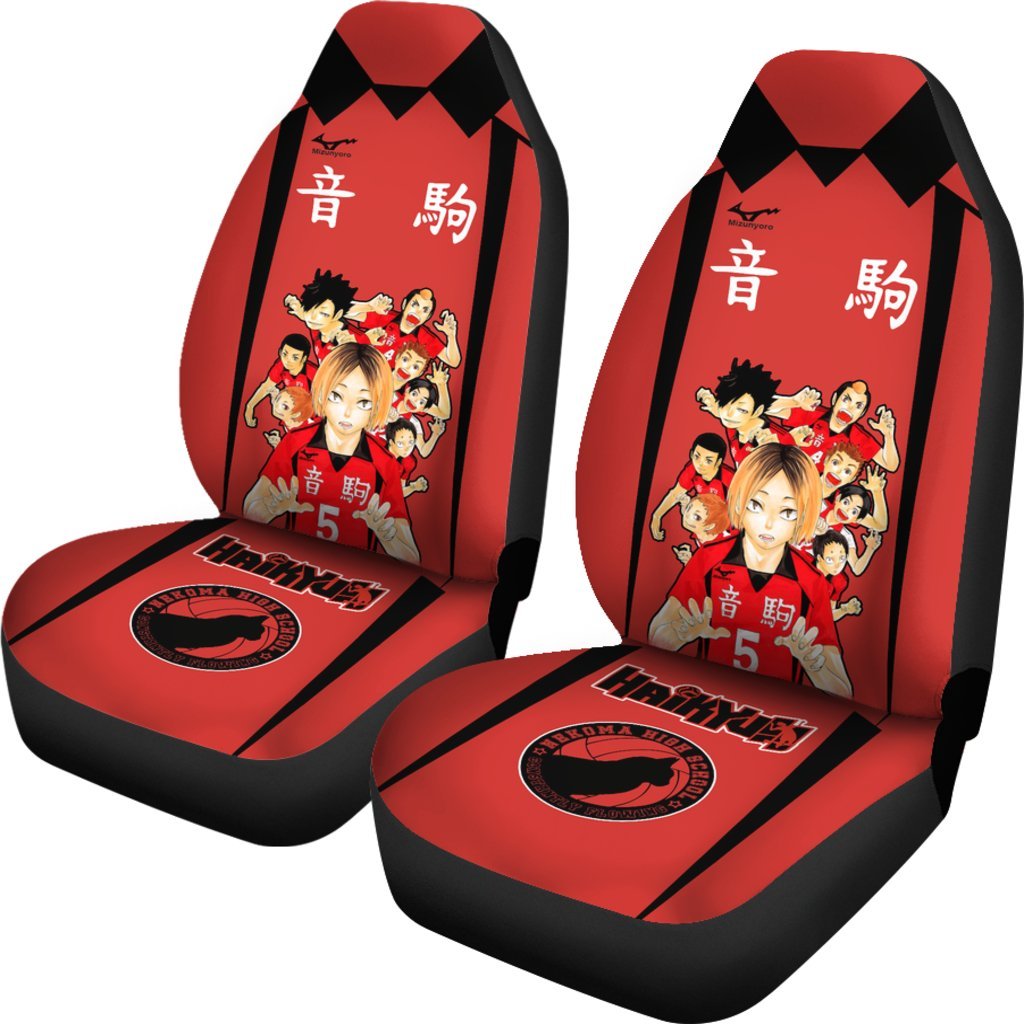 Nekoma High Uniform Car Seat Cover Custom Haikyuu Anime-Gear Wanta