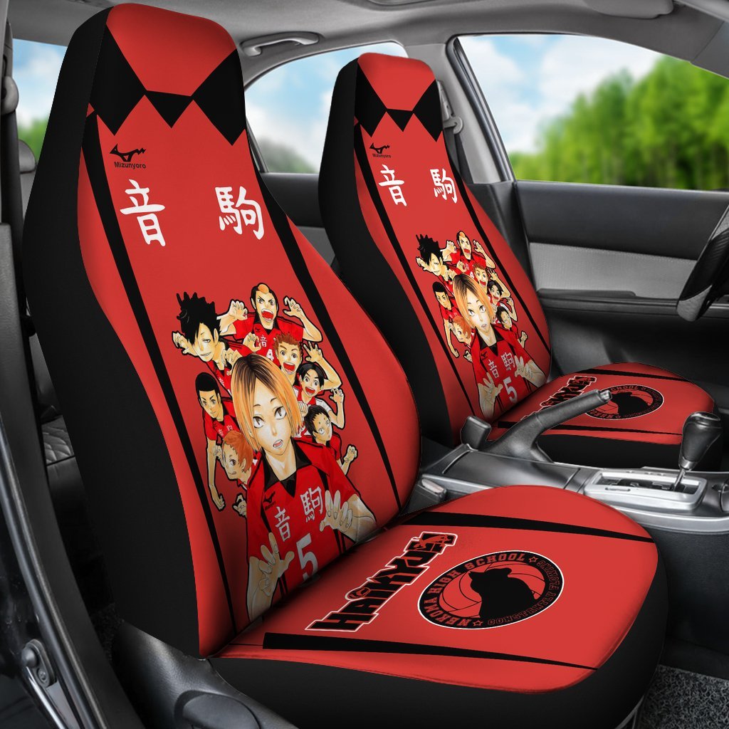 Nekoma High Uniform Car Seat Cover Custom Haikyuu Anime-Gear Wanta