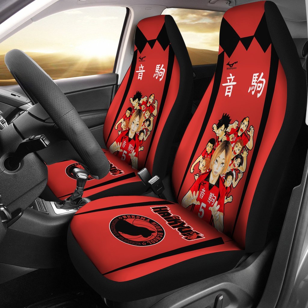 Nekoma High Uniform Car Seat Cover Custom Haikyuu Anime-Gear Wanta