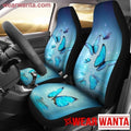 Neon Blue Butterfly Car Seat Covers LT04-Gear Wanta