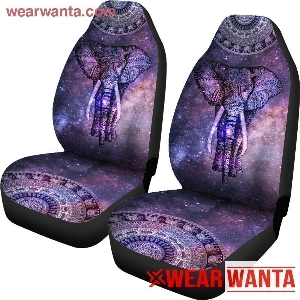 Neon Elephant Car Seat Covers-Gear Wanta