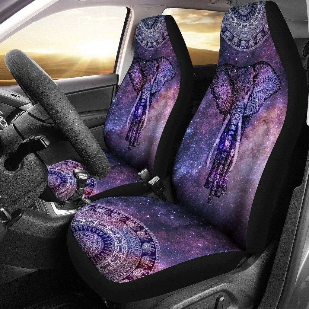 Neon Elephant Car Seat Covers-Gear Wanta
