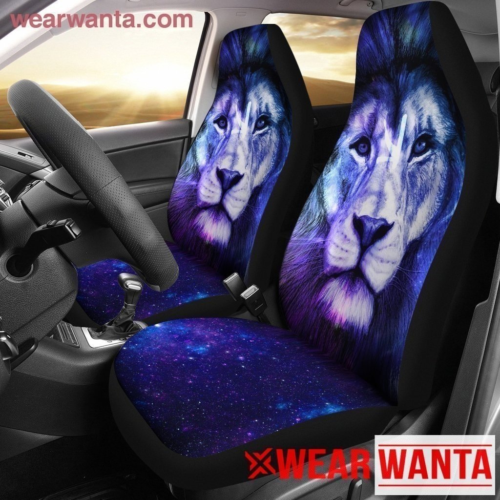 Neon Lion Face Car Seat Covers LT03-Gear Wanta