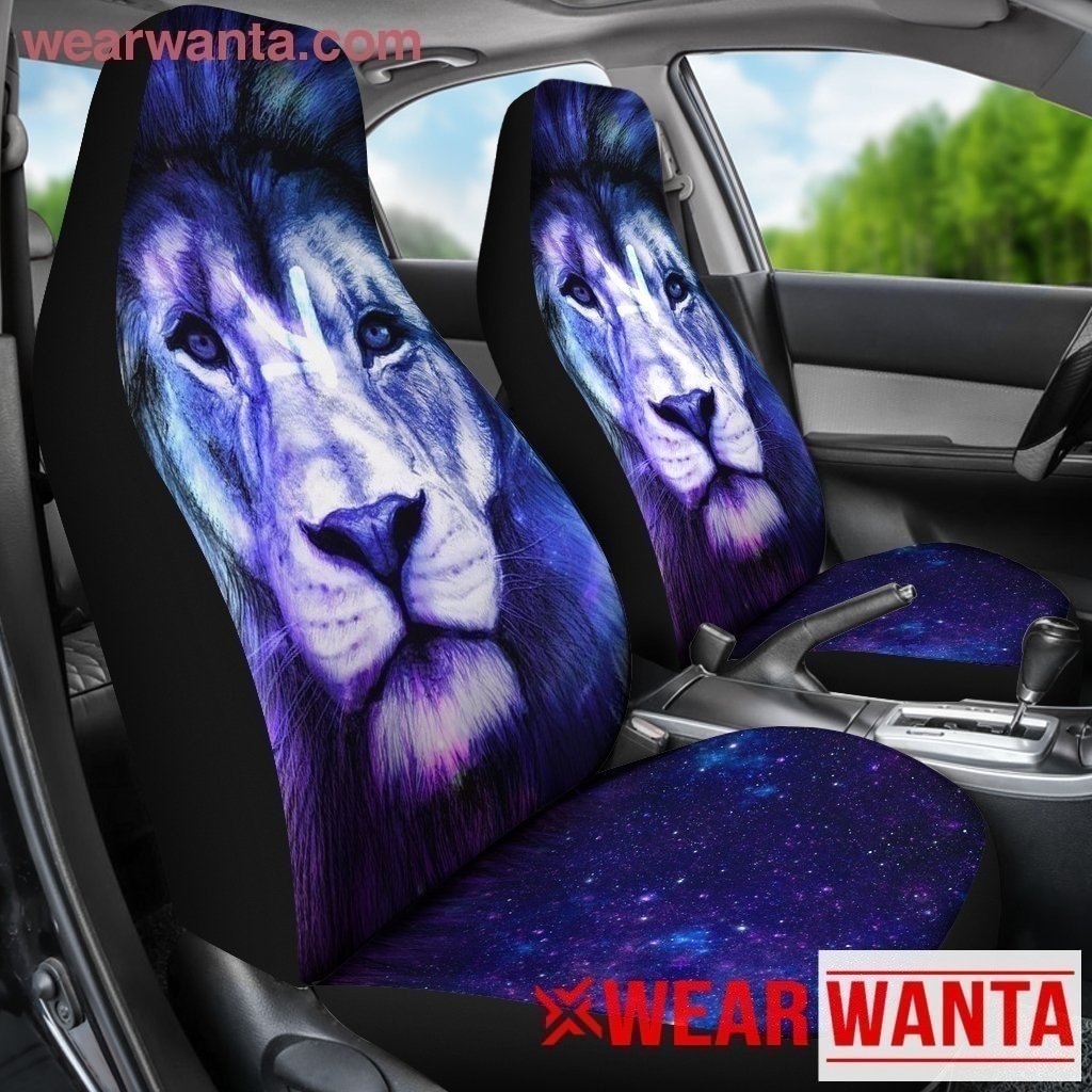 Neon Lion Face Car Seat Covers LT03-Gear Wanta