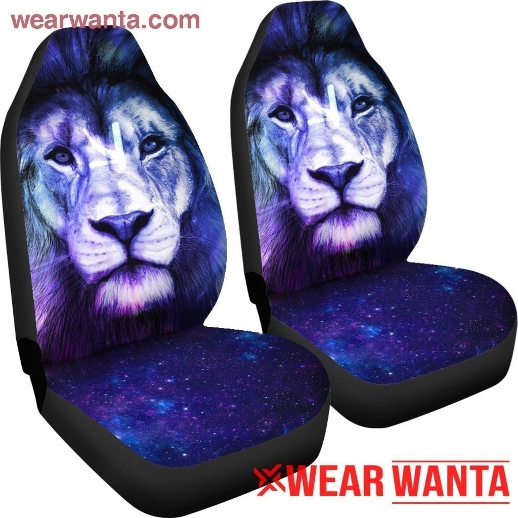 Neon Lion Face Car Seat Covers LT03-Gear Wanta