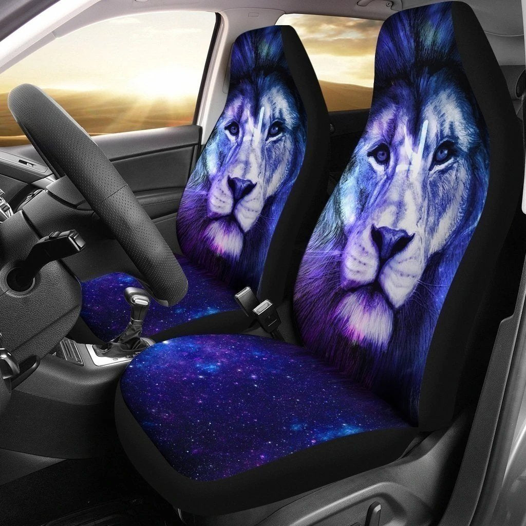 Neon Lion Face Car Seat Covers LT03-Gear Wanta