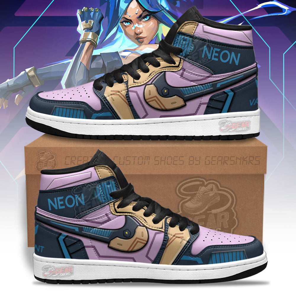 Neon Valorant Agent Shoes Custom For Gamer MN13-Gear Wanta