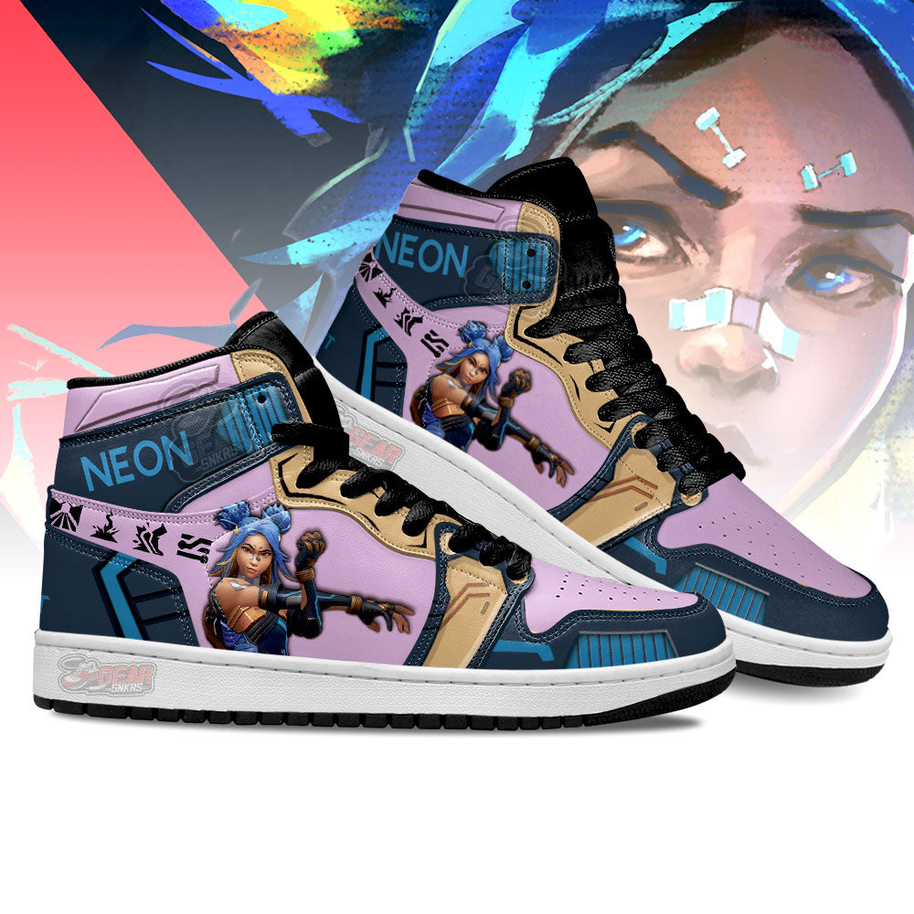 Neon Valorant Agent Shoes Custom For Gamer MN13-Gear Wanta