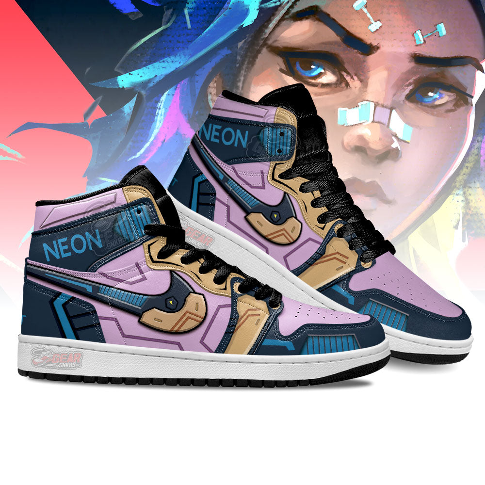 Neon Valorant Agent Shoes Custom For Gamer MN13-Gear Wanta