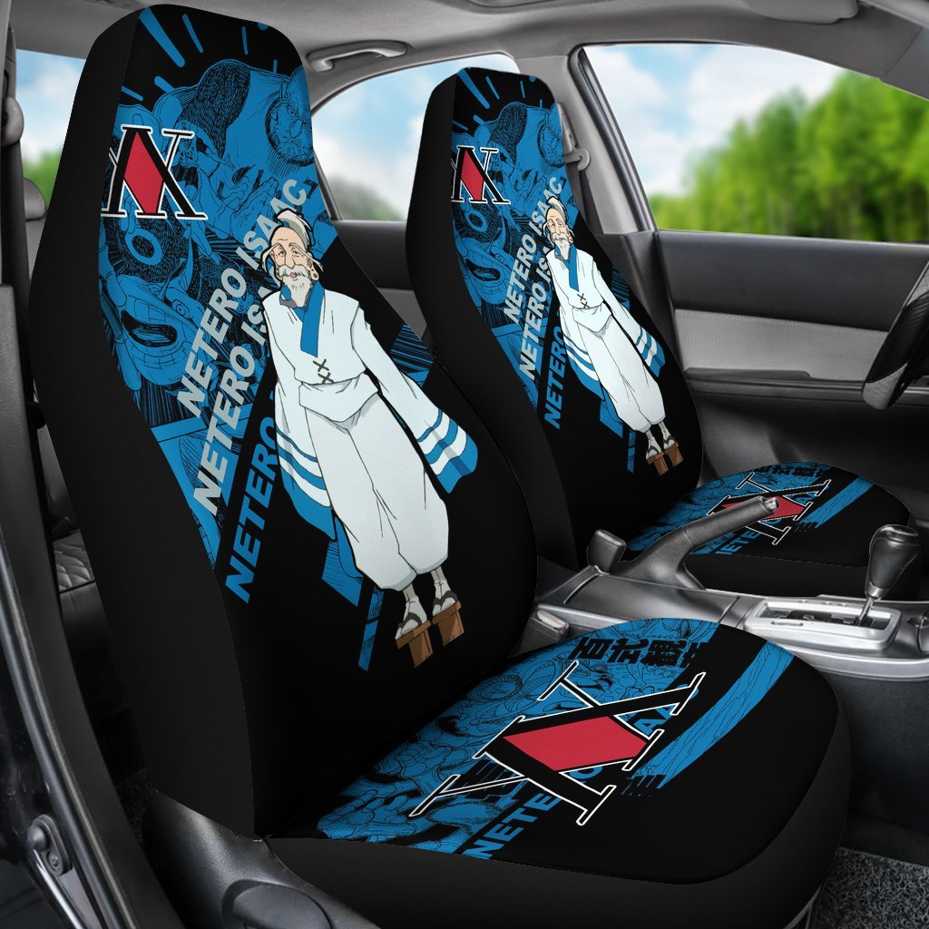 Netero Issac Characters Hunter X Hunter Car Seat Covers Manga Mixed Anime-Gear Wanta