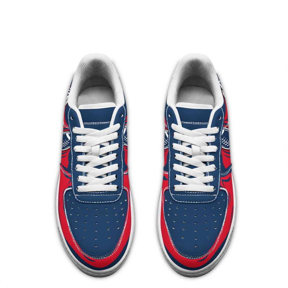 New England Patriots Air Sneakers Custom For Fans-Gear Wanta