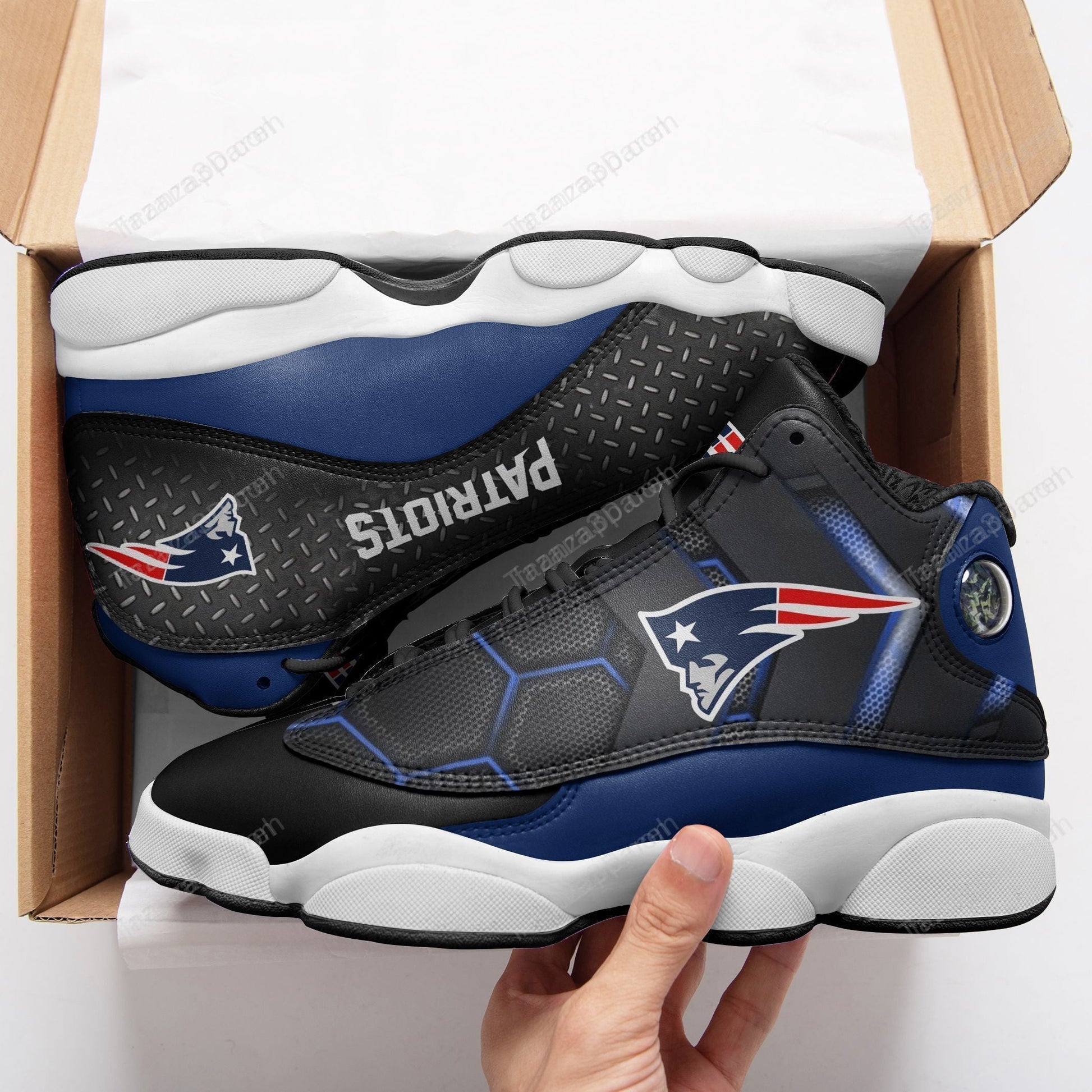 New England Patriots Custom Shoes Sneakers 347-Gear Wanta
