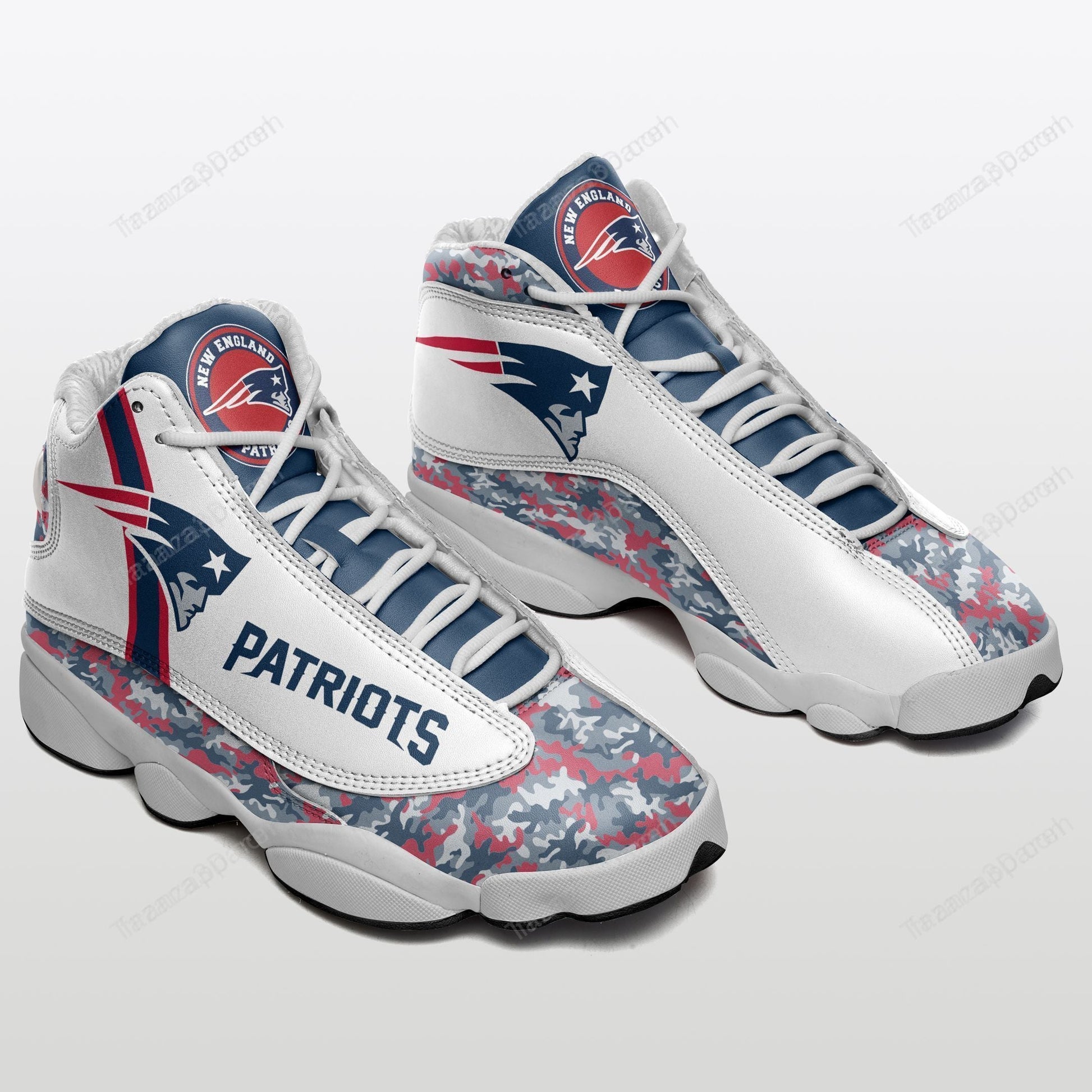 New England Patriots Custom Shoes Sneakers 630-Gear Wanta