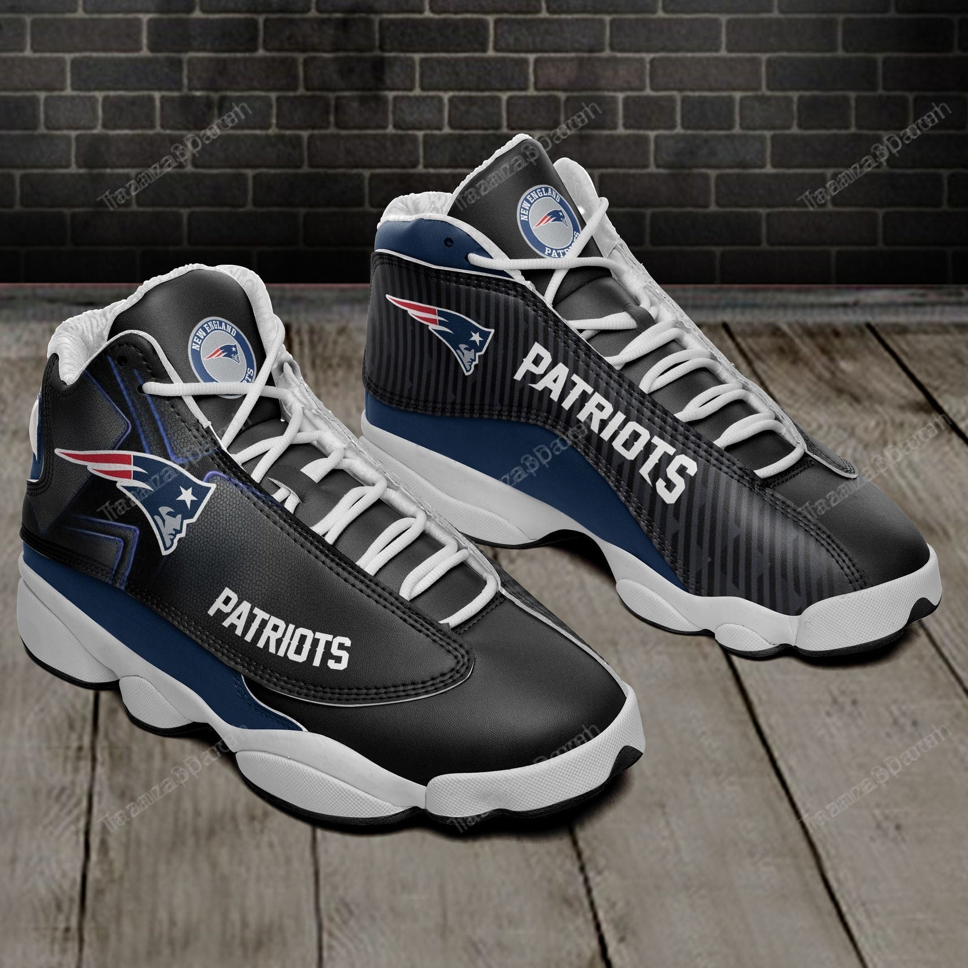 New England Patriots Custom Shoes Sneakers 726-Gear Wanta