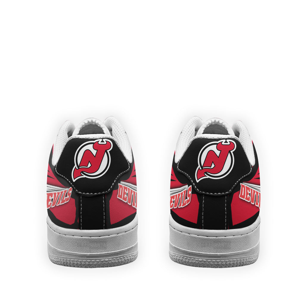 New Jersey Devils Air Sneakers Custom For Fans-Gear Wanta