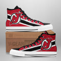 New Jersey Devils High Top Shoes Custom Sneakers-Gear Wanta