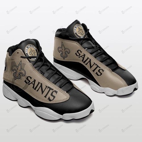New Orleans Saints Custom Shoes J13 Sneakers 369-Gear Wanta