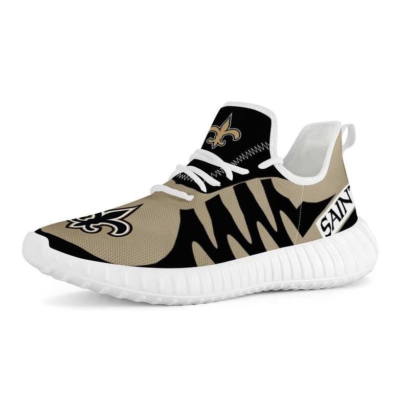 New Orleans Saints Sneakers Custom Shoes white 61 shoes-Gear Wanta