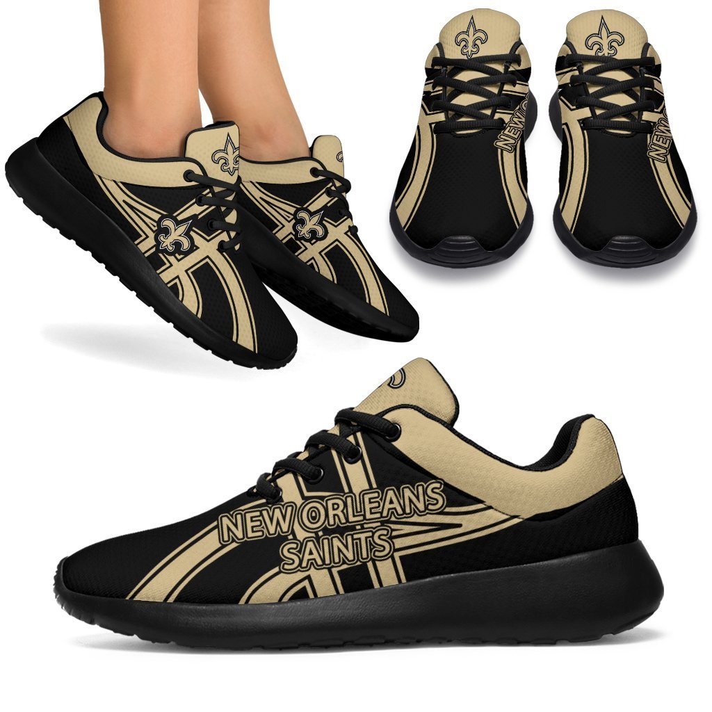 New Orleans Saints Sporty Sneaker Gift Idea-Gear Wanta