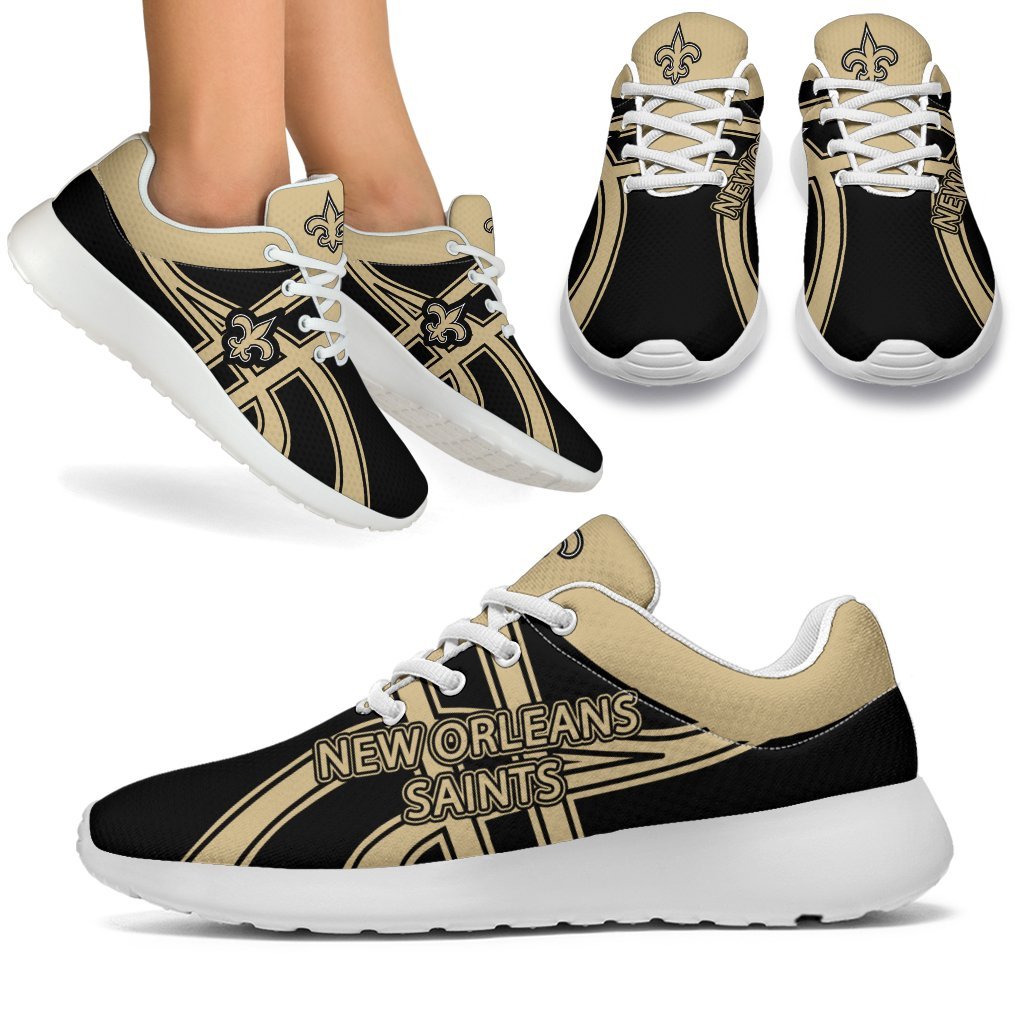 New Orleans Saints Sporty Sneaker Gift Idea-Gear Wanta